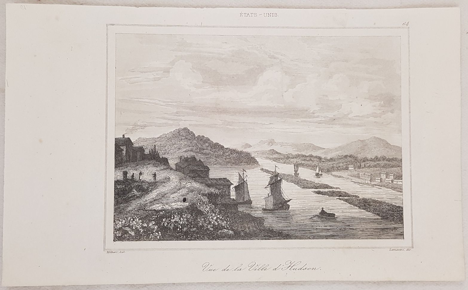 VUE DE LA VILLE D’HUDSON