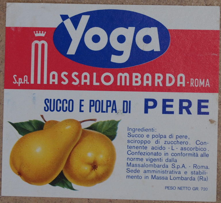 YOGA SPA MASSALOMBARDA ROMA SUCCO E POLPA DI PERE