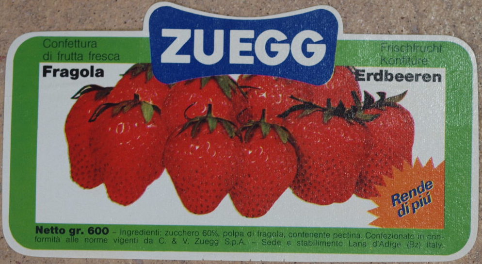 ZUEGG FRAGOLA ERDBEEREN