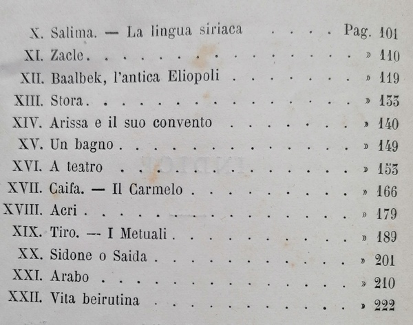 Su e giù per la Siria. Note e schizzi.