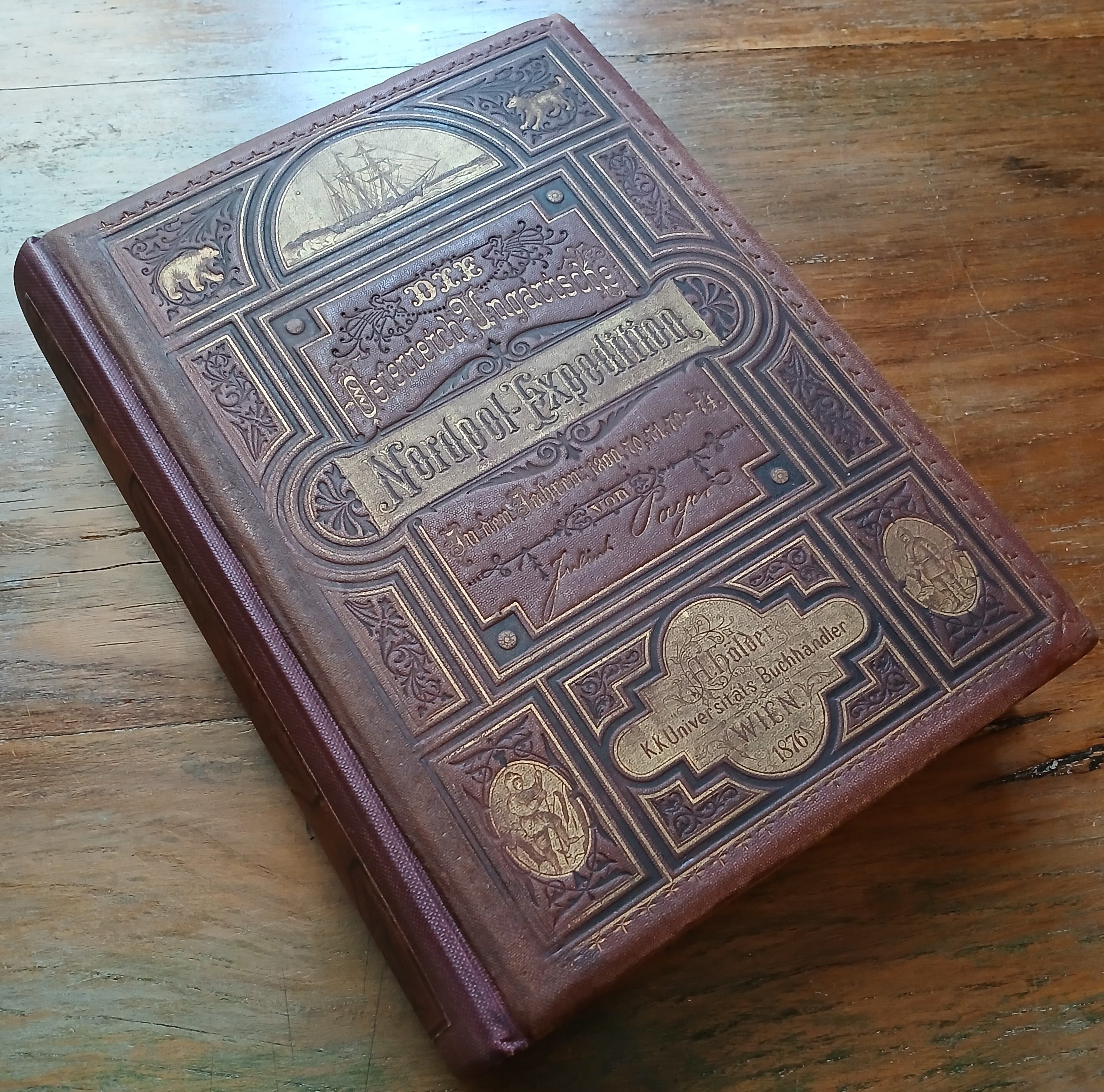 Die Osterreichisch-Ungarische Nordpol-Expedition in den jahren 1872-1874, nebst einer Skizze …