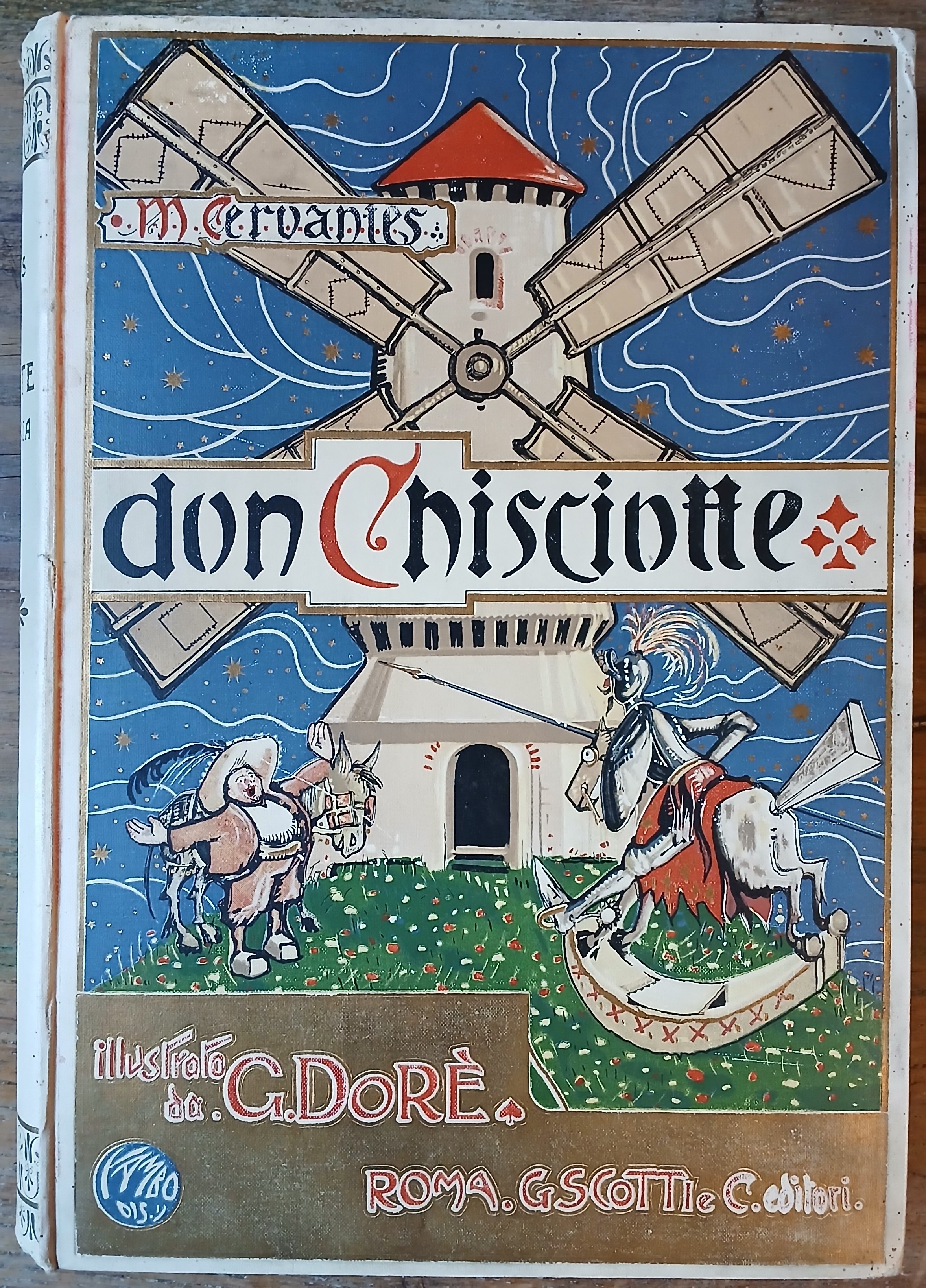 Don Chisciotte della Mancia di Michele Cervantes di Saavedra. Illustrato …