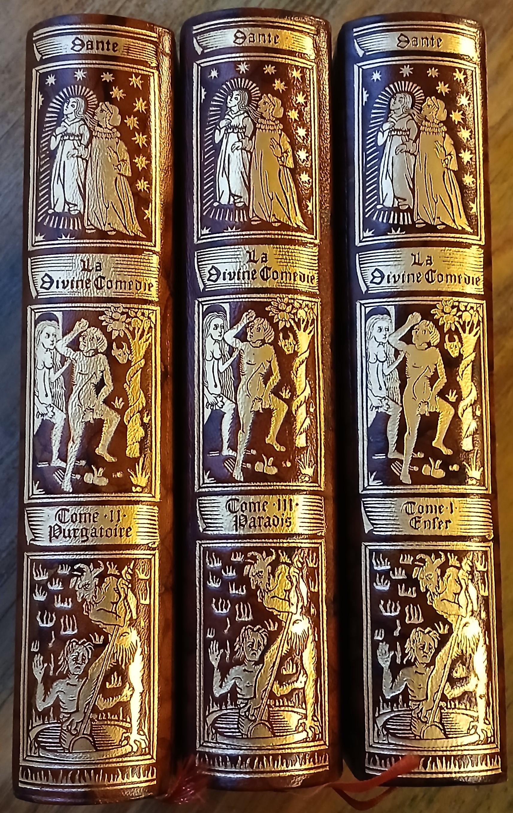 La Divine Comédie. Enfer. Purgatoire. Paradis.