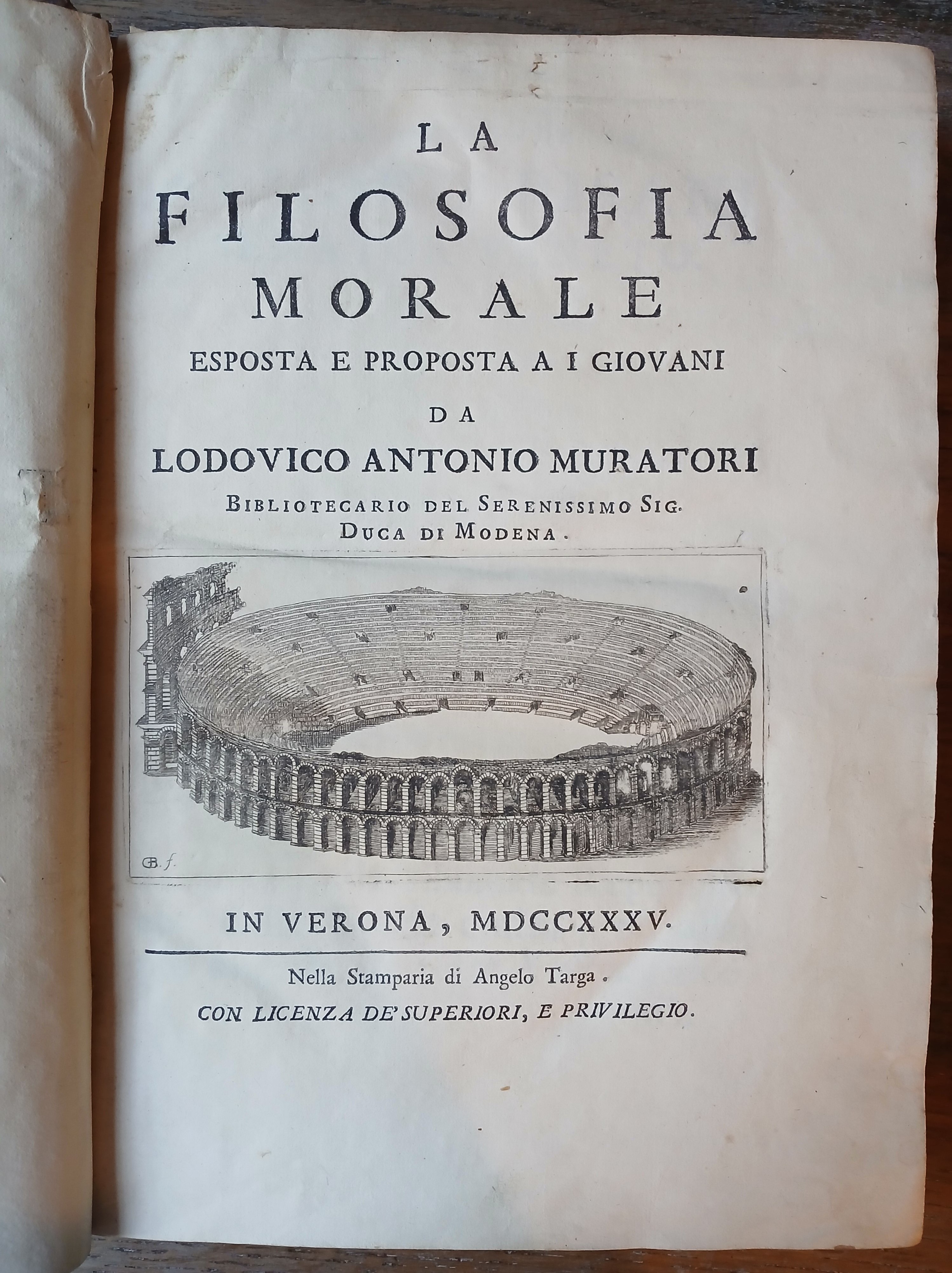 La filosofia morale esposta e proposta ai giovani da Lodovico …