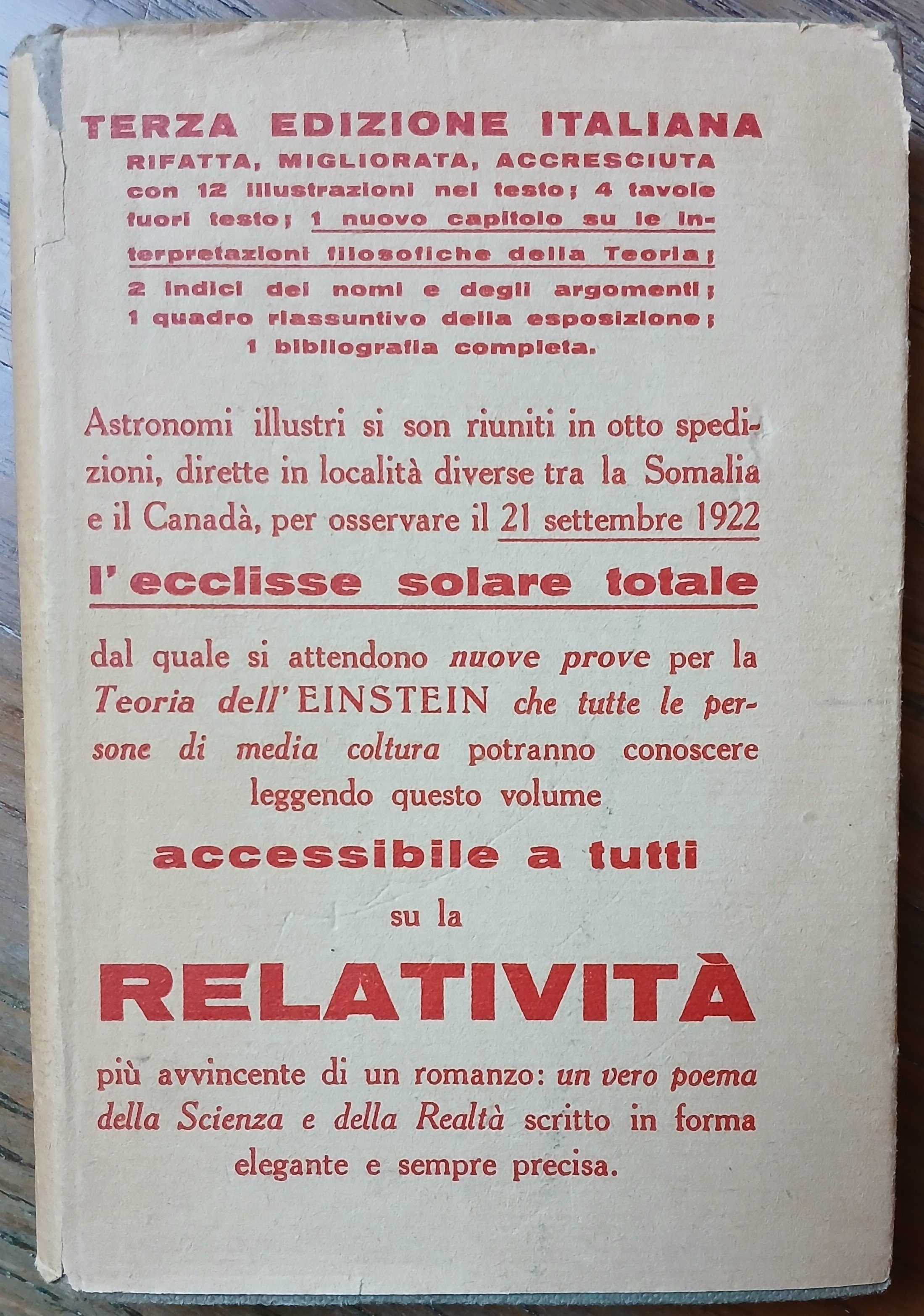 La prima conoscenza della relatività dell'Einstein accessibile a tutti. Terza …