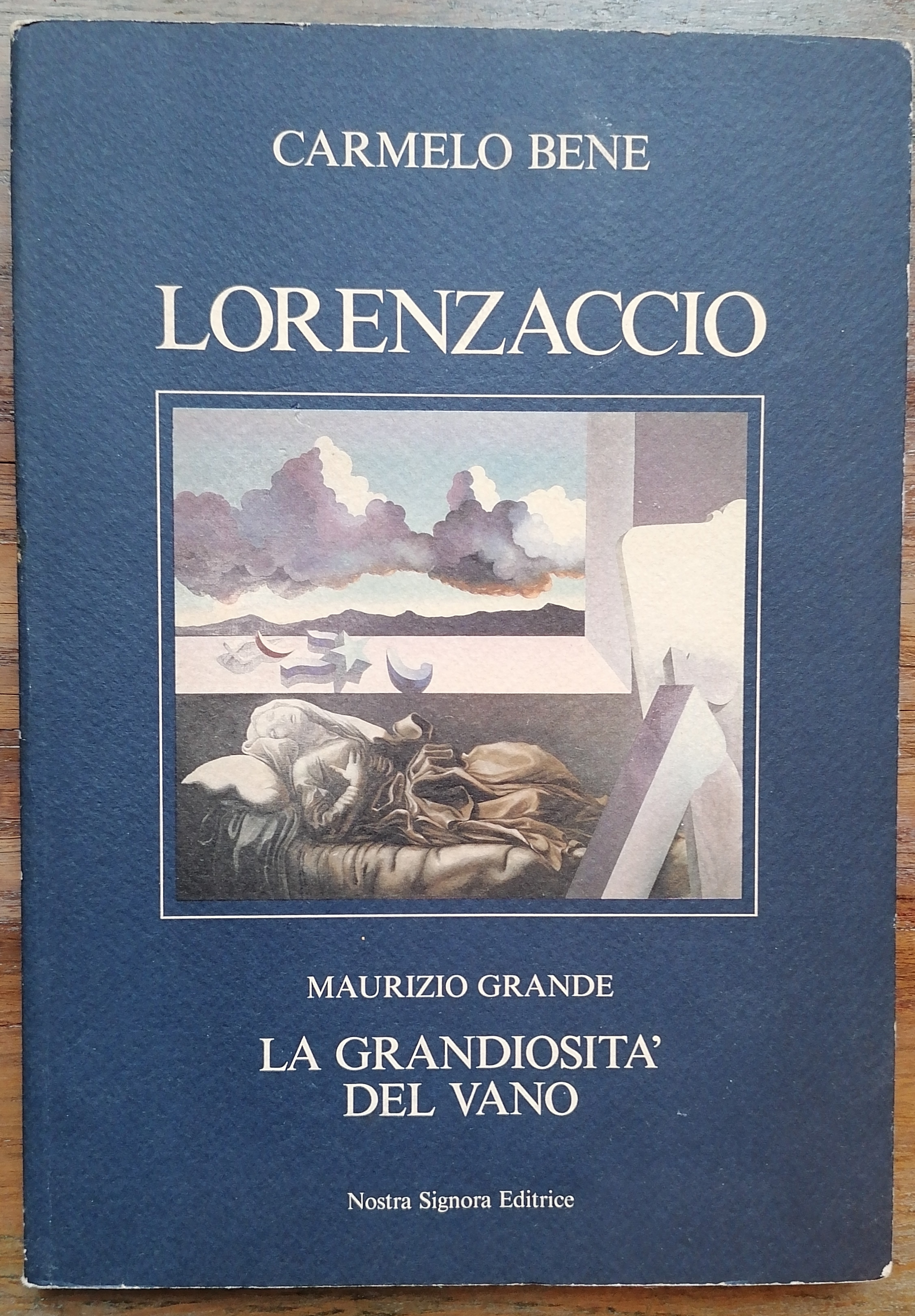 "Lorenzaccio" e "La grandiosità del vano" di Maurizio Grande.