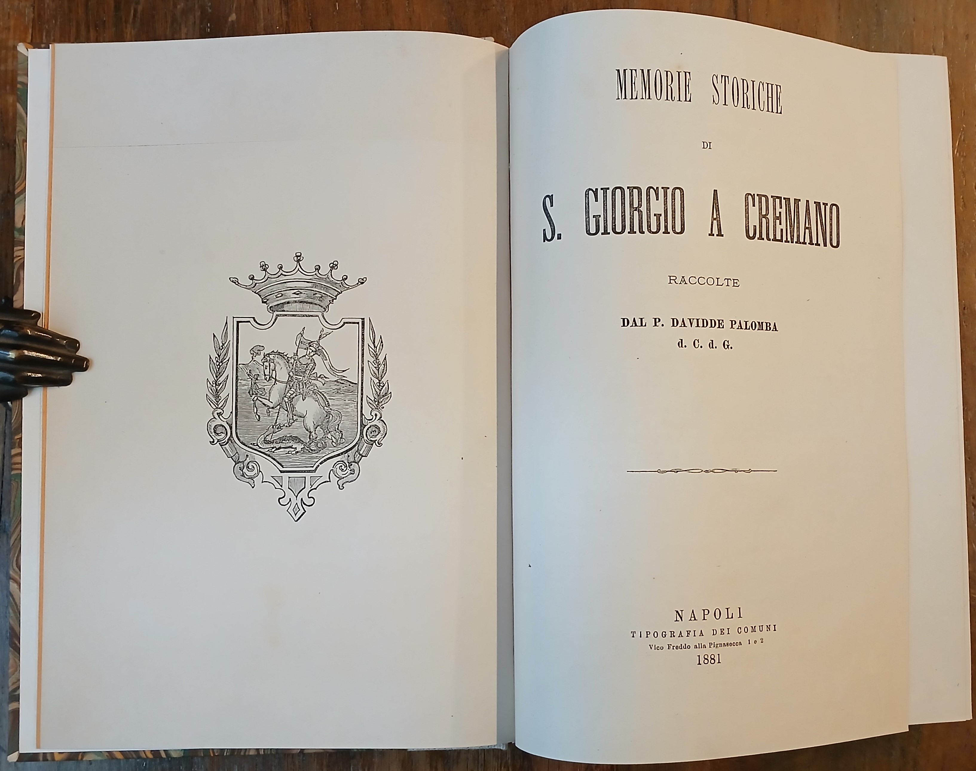 Memorie storiche di S. Giorgio a Cremano.