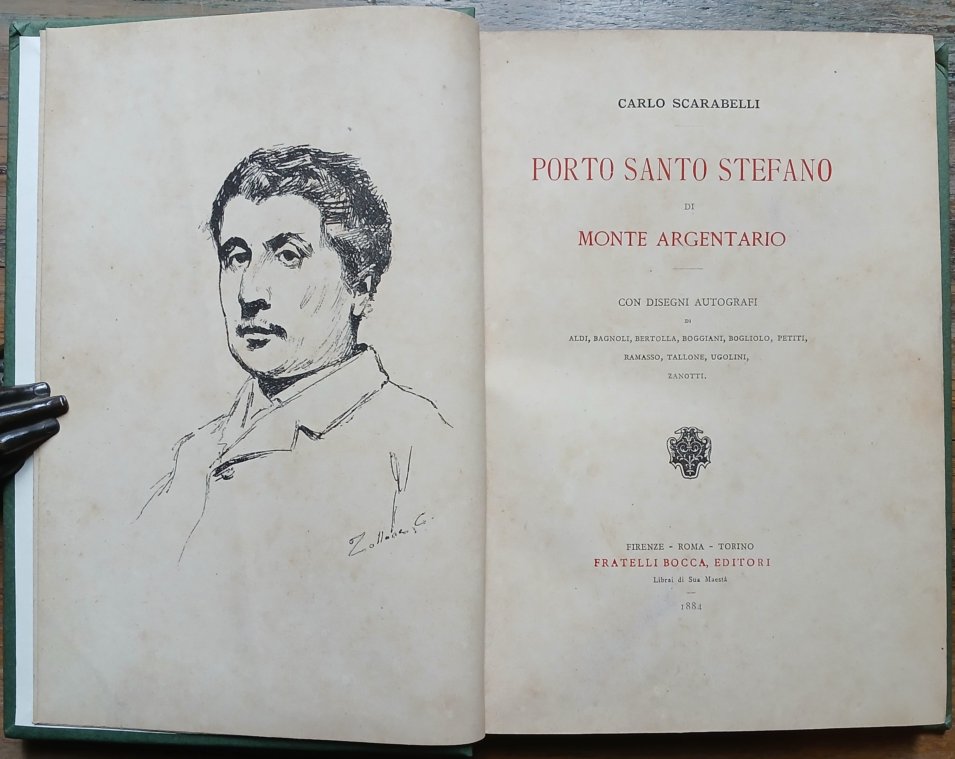 Porto Santo Stefano di Monte Argentario. Con disegni autografi di …
