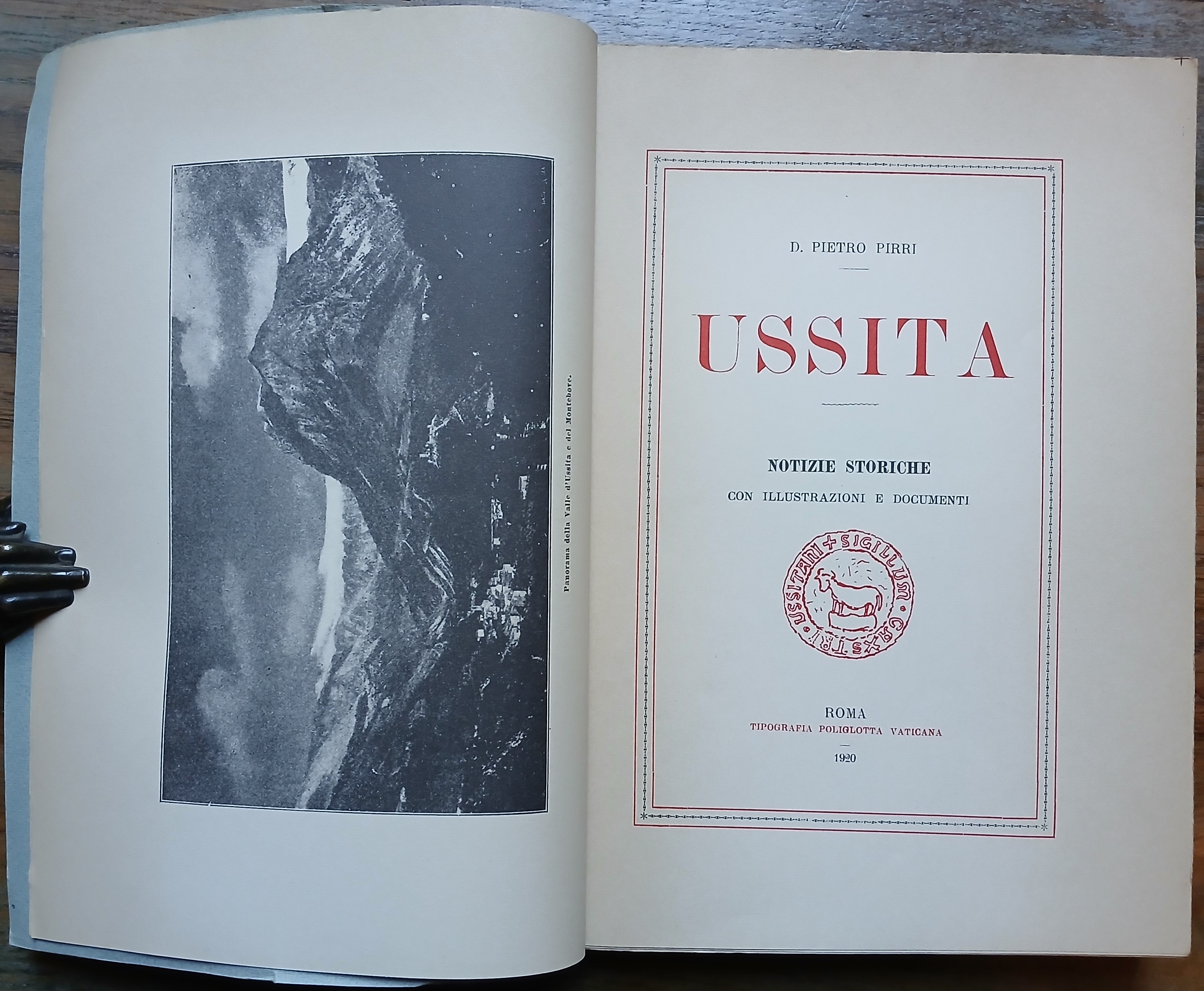 Ussita. Notizie storiche con illustrazioni e documenti.