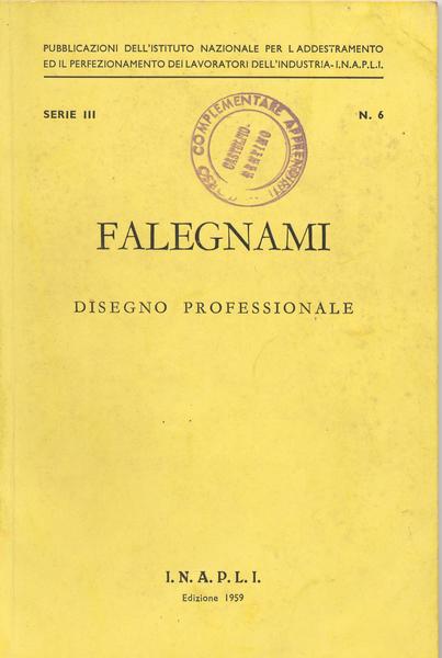 FALEGNAMI DISEGNO PROFESSIONALE