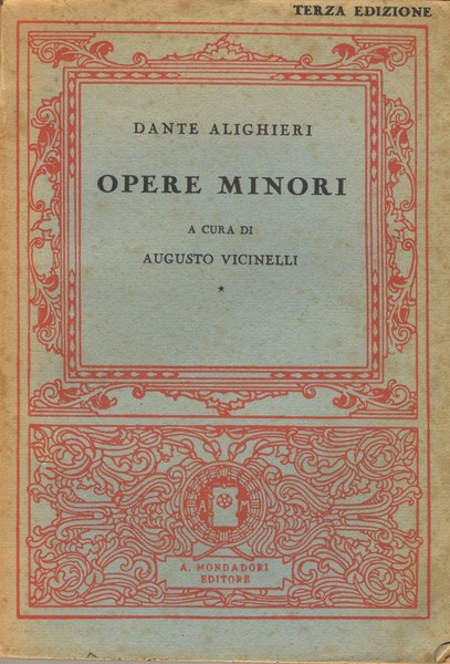 OPERE MINORI