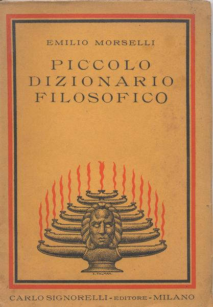 PICCOLO DIZIONARIO FILOSOFICO