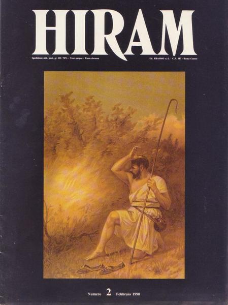 Rivista Massoneria, HIRAM Febbraio 1990 (vedi immagine indice allegato)