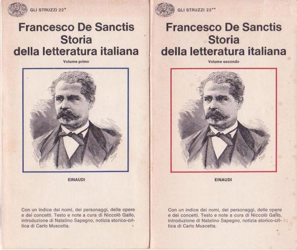 STORIA DELLA LETTERATURA ITALIANA