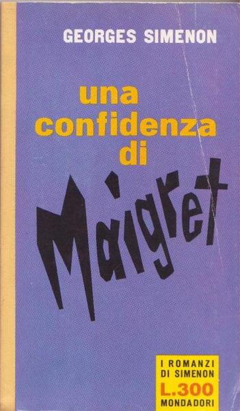 Una confidenza di MAIGRET