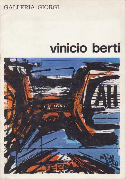 Vinicio BERTI (catalogo mostra)