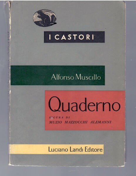 Quaderno Di Muscillo Alfonso