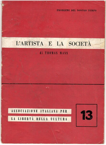 L'artista e La società