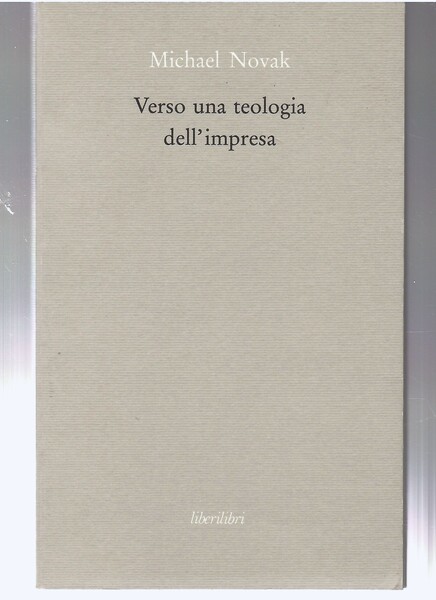 Verso Una Teologia Dell'impresa