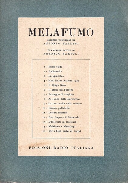 Melafumo. Quindici variazioni