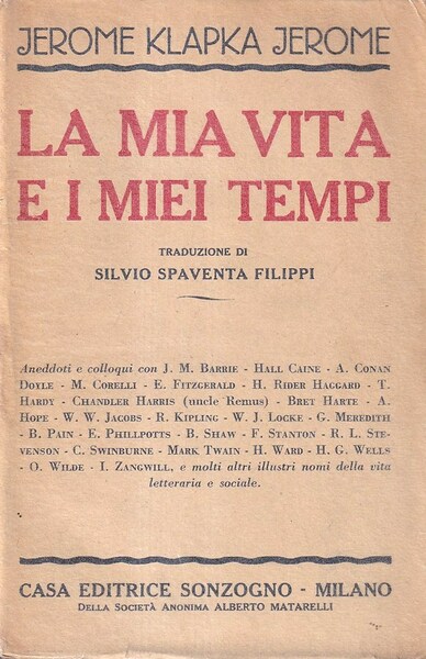 La mia vita e i miei tempi