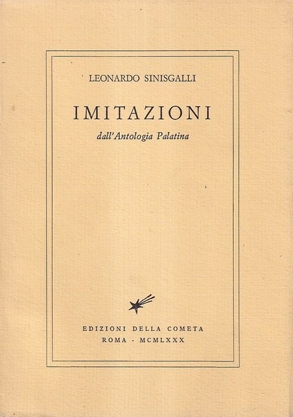 Imitazioni - dall'Antologia Palatina