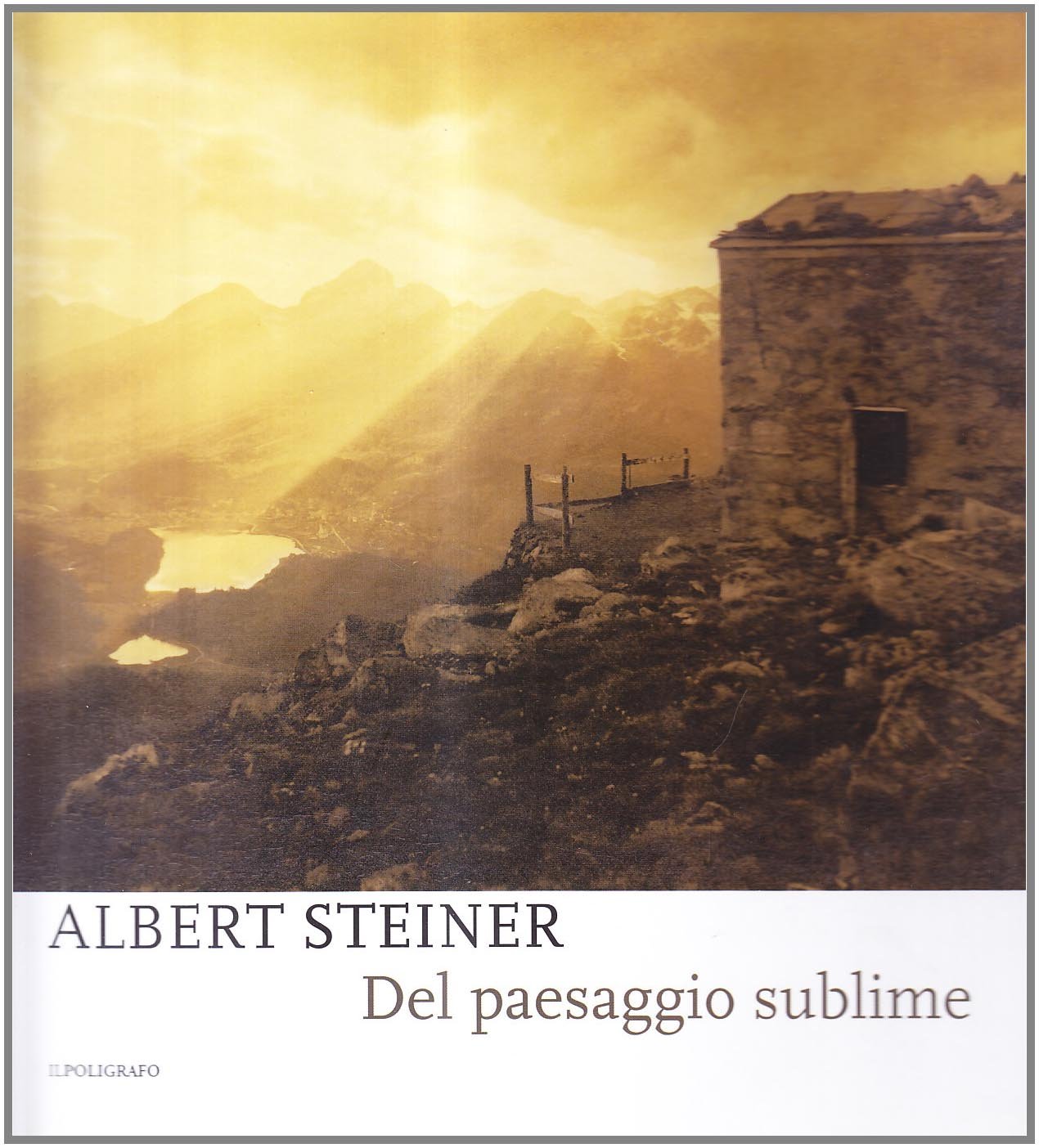 Albert Steiner. Del paesaggio sublime