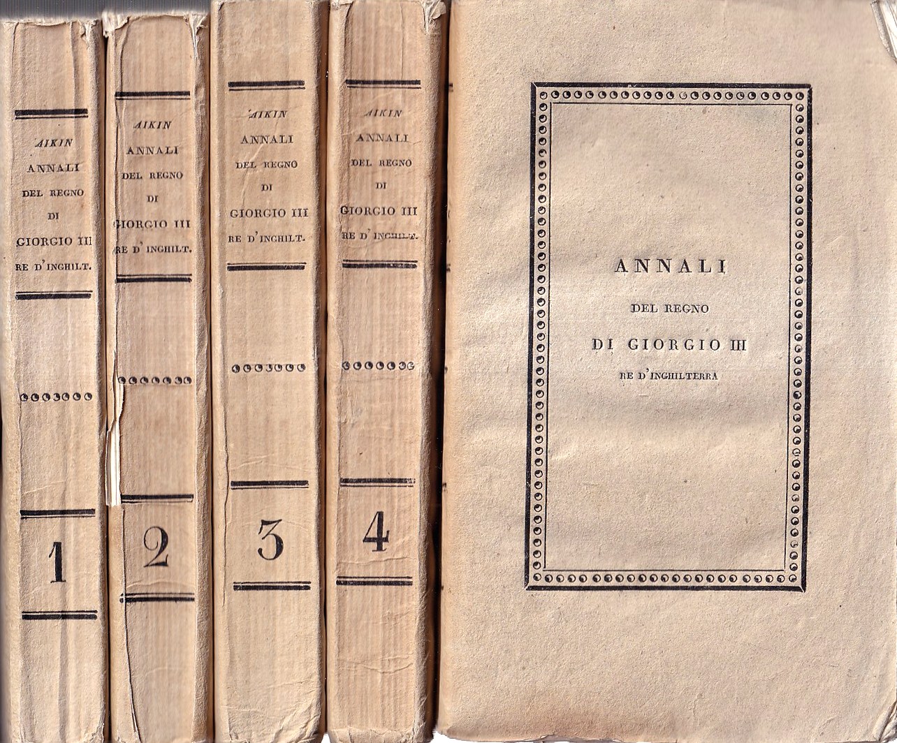 Annali del Regno di Giorgio III Re d'Inghilterra - nei …
