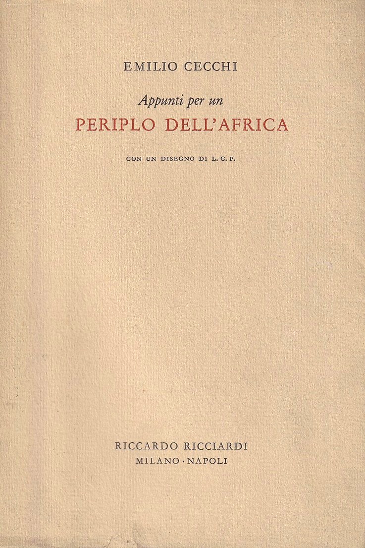 Appunti per un periplo dell'Africa