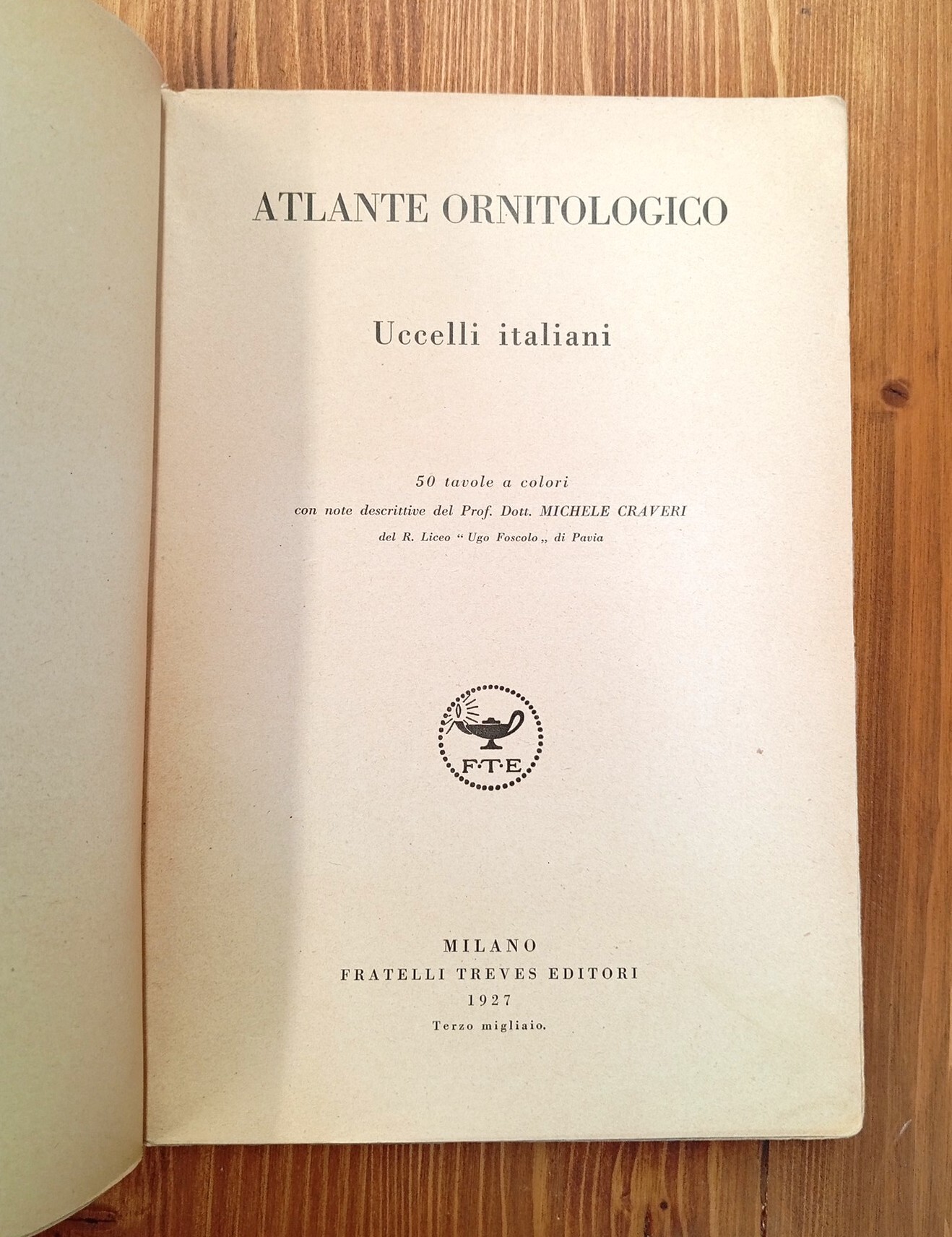 Atlante ornitologico. Uccelli italiani