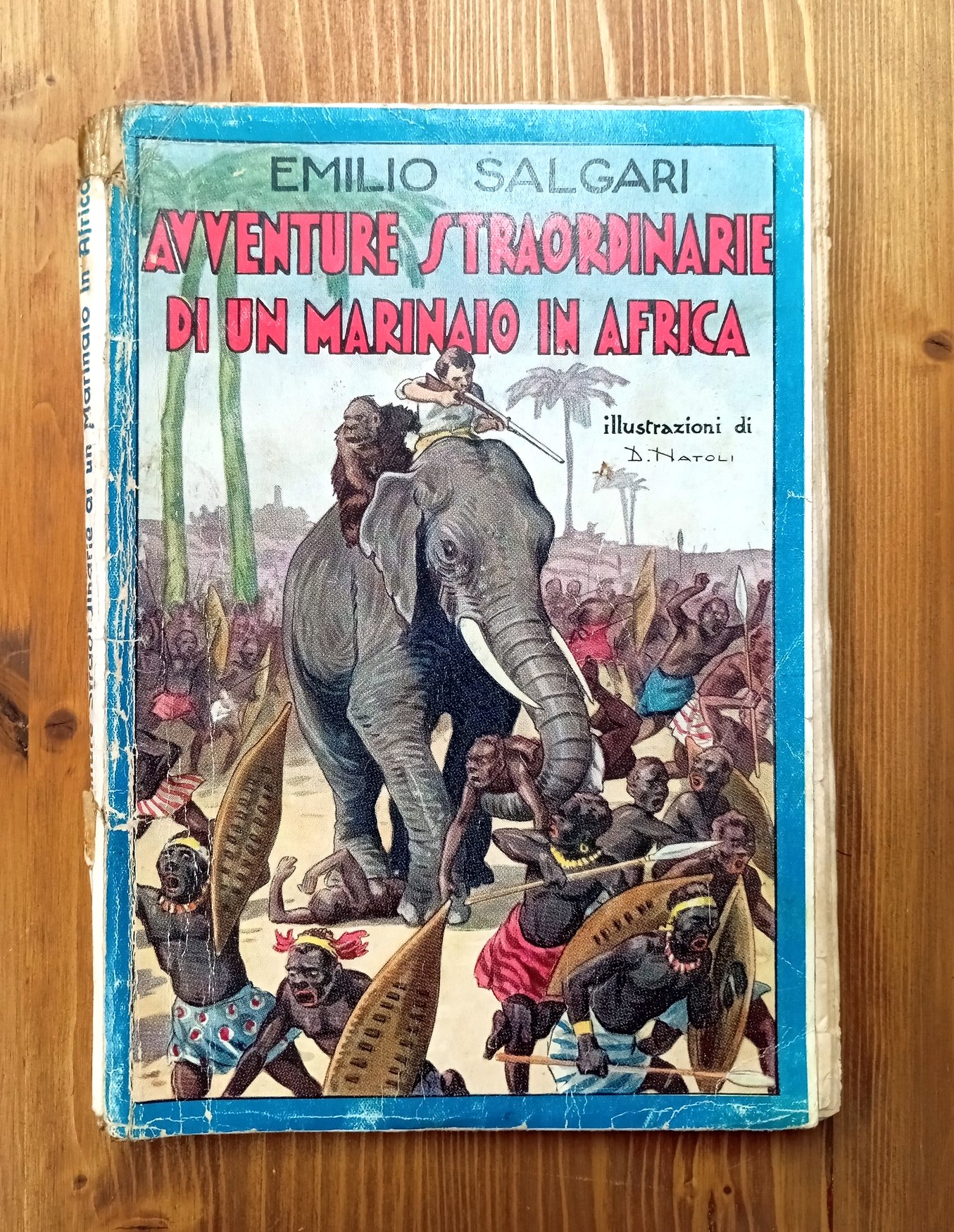 Avventure straordinarie di un marinaio in Africa. Romanzo d'avventure