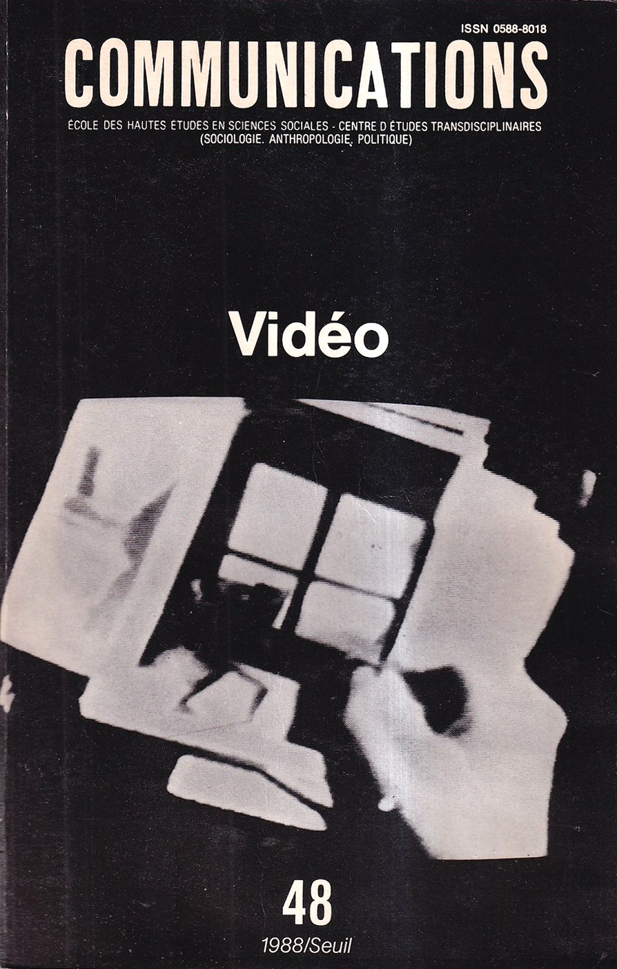 Communications - n. 48: Vidéo