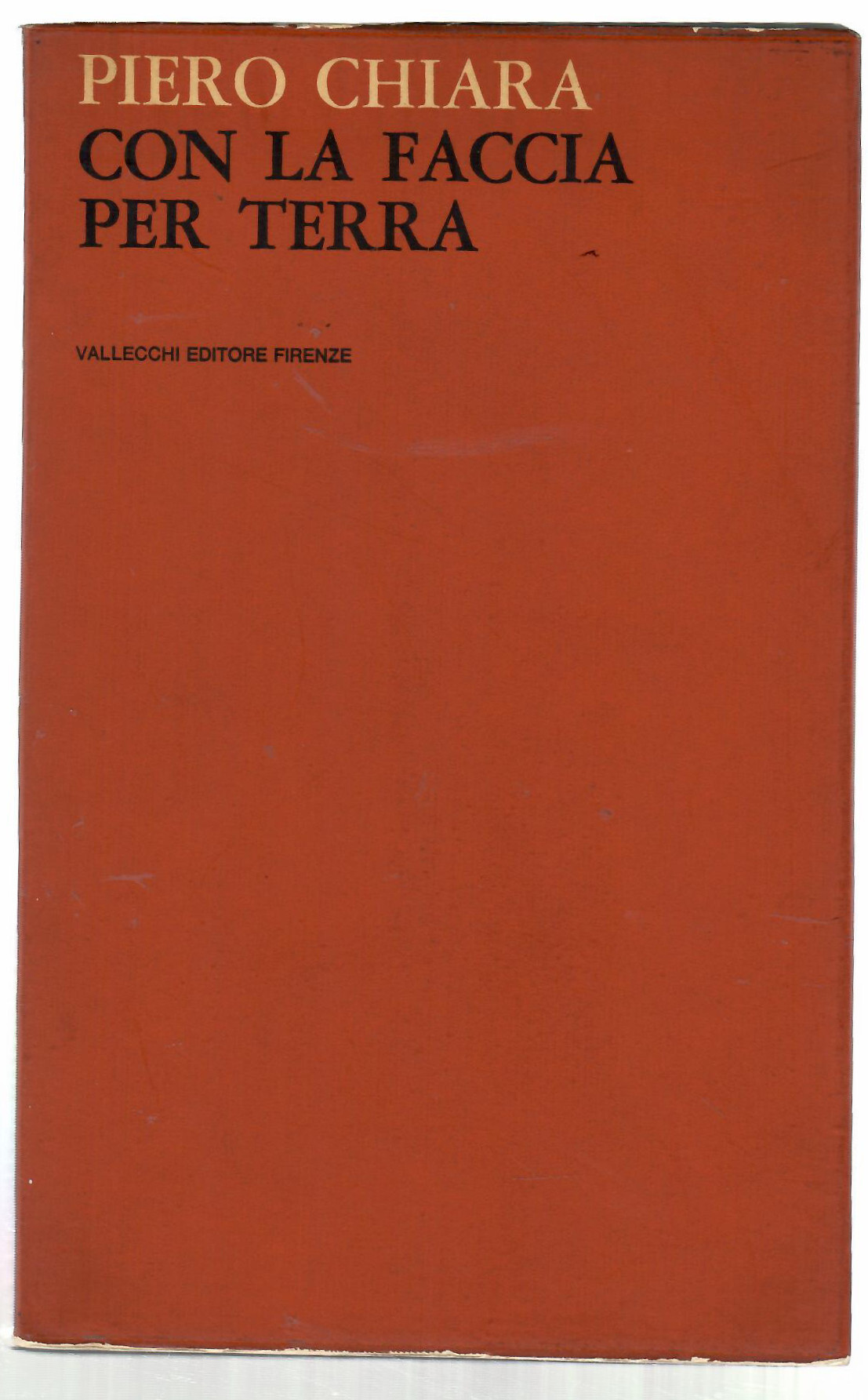 Con la Faccia per Terra