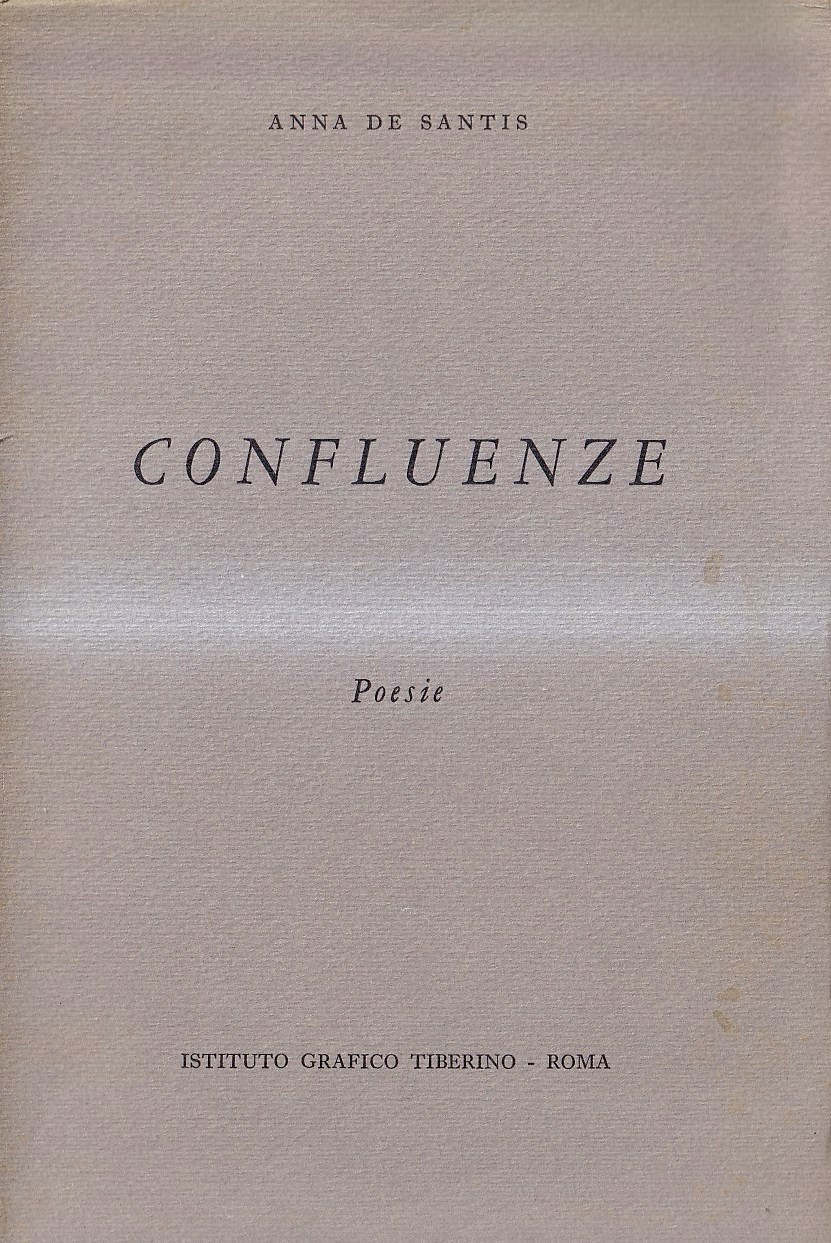 Confluenze. Poesie