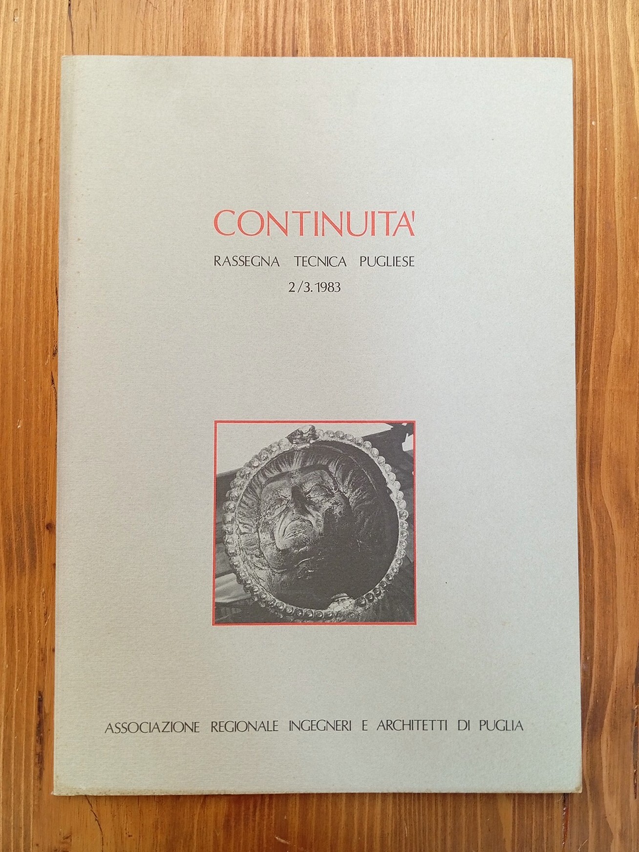 Continuità. Rassegna tecnica pugliese - anno XVII n. 2/3, aprile-settembre …