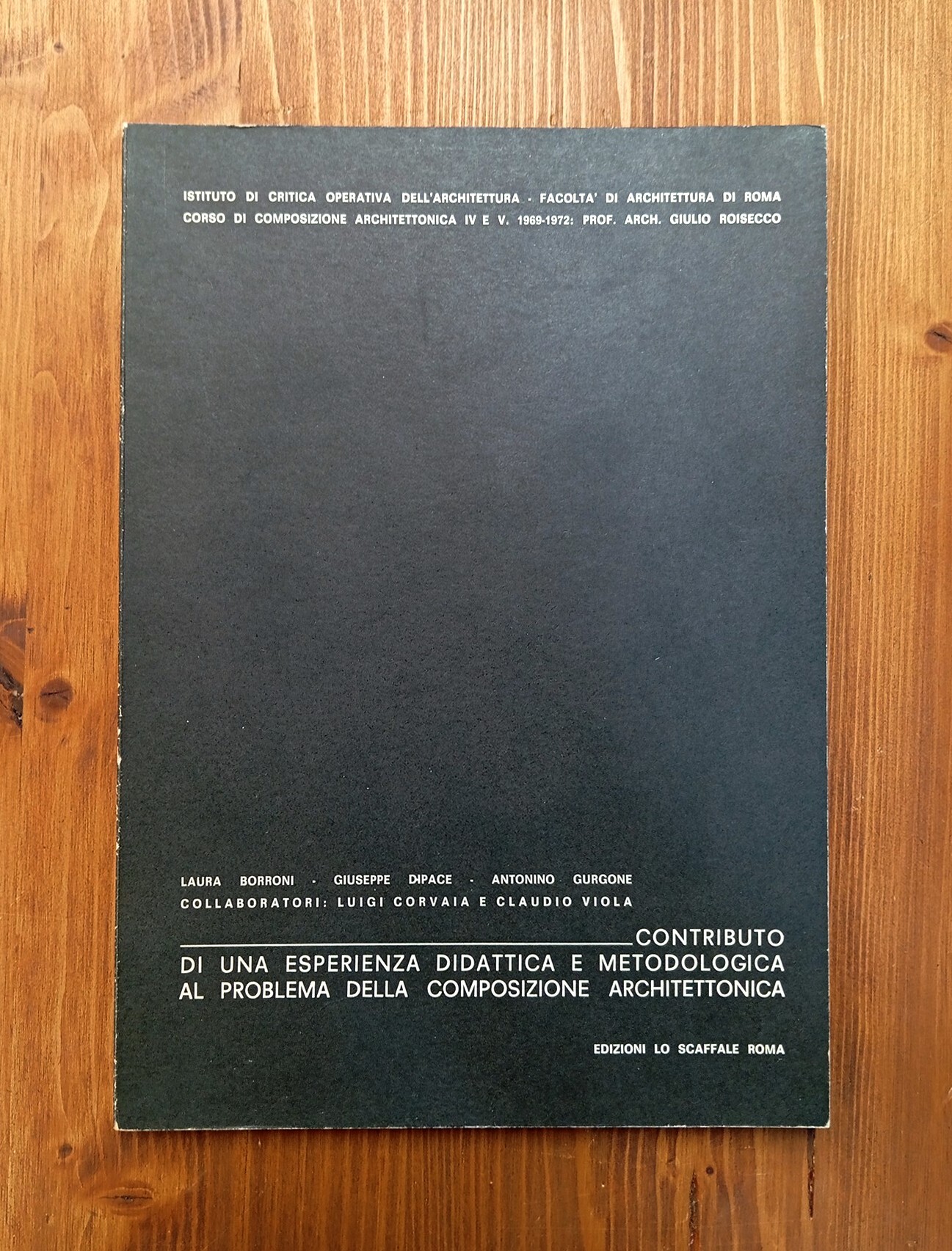 Contributo di una esperienza didattica e metodologica al problema della …