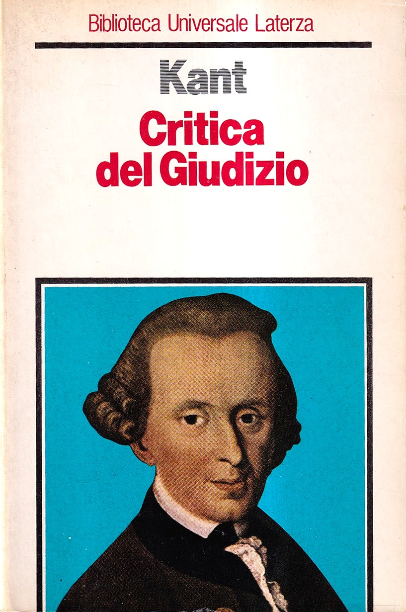 Critica del giudizio