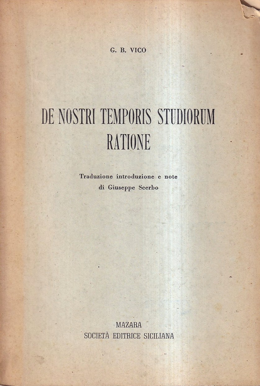 De nostri temporis studiorum ratione