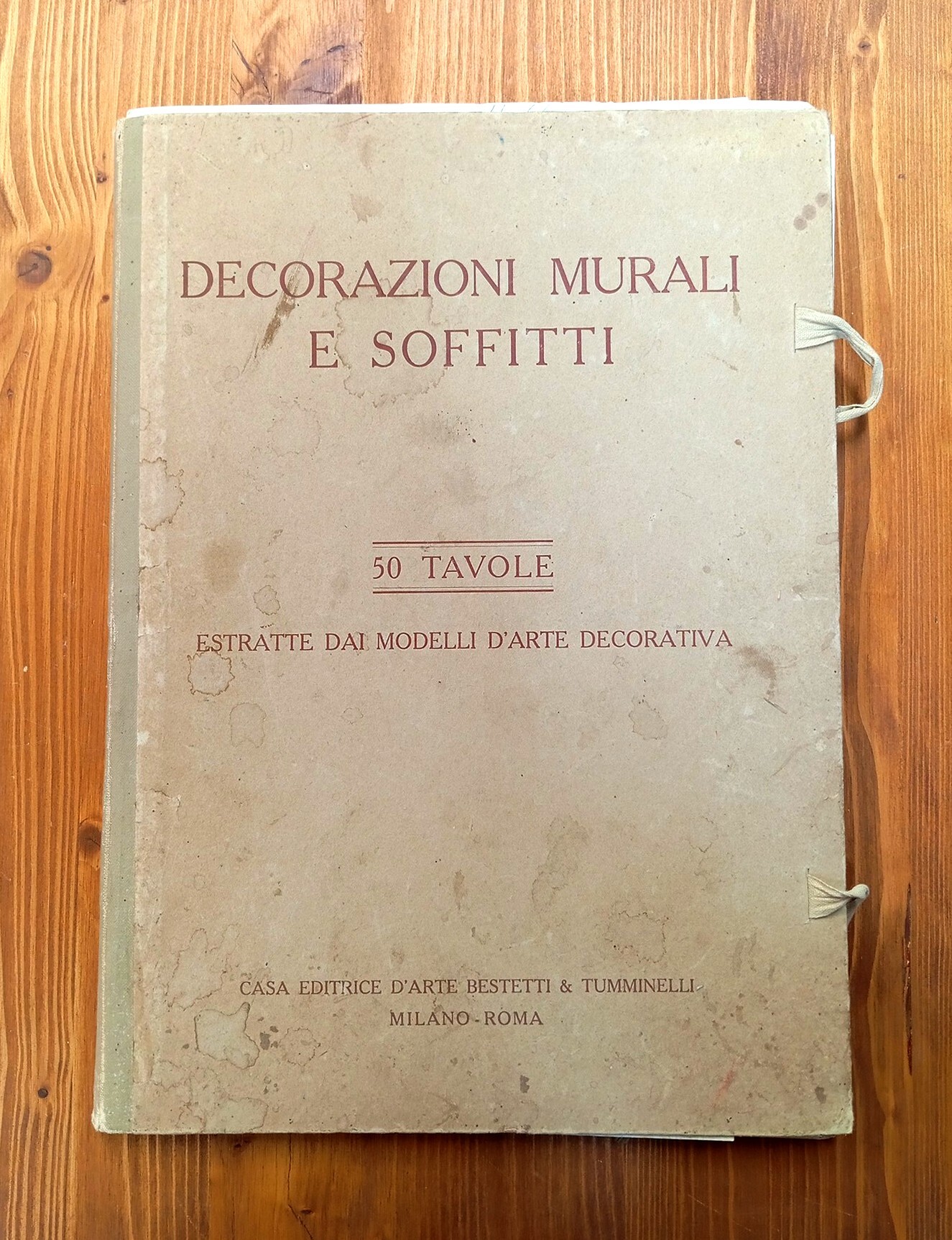 Decorazioni murali e soffitti: 50 tavole estratte dai modelli d'arte …