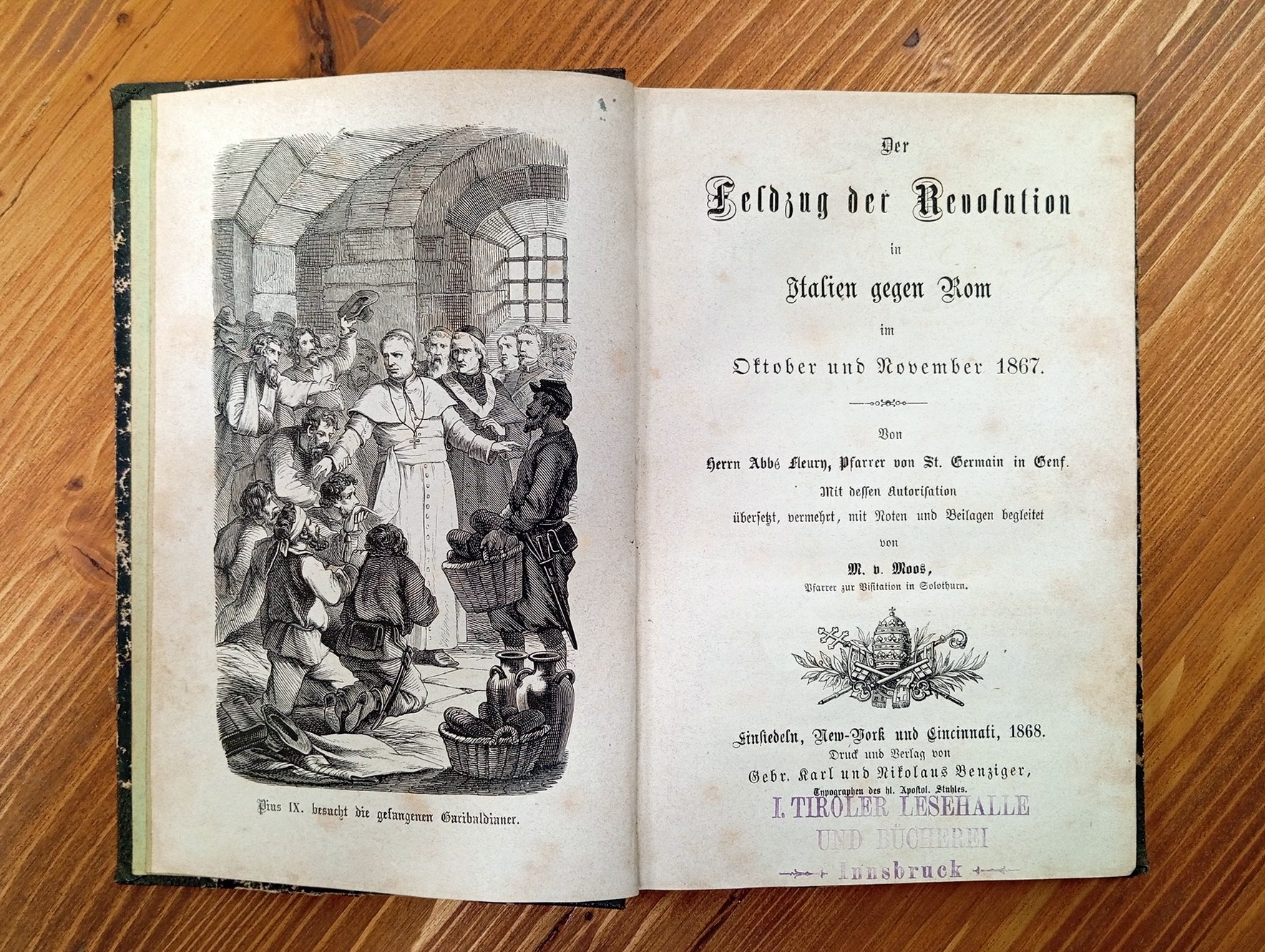 Der Feldzug der Revolution in Italien gegen Rom im Oktober …