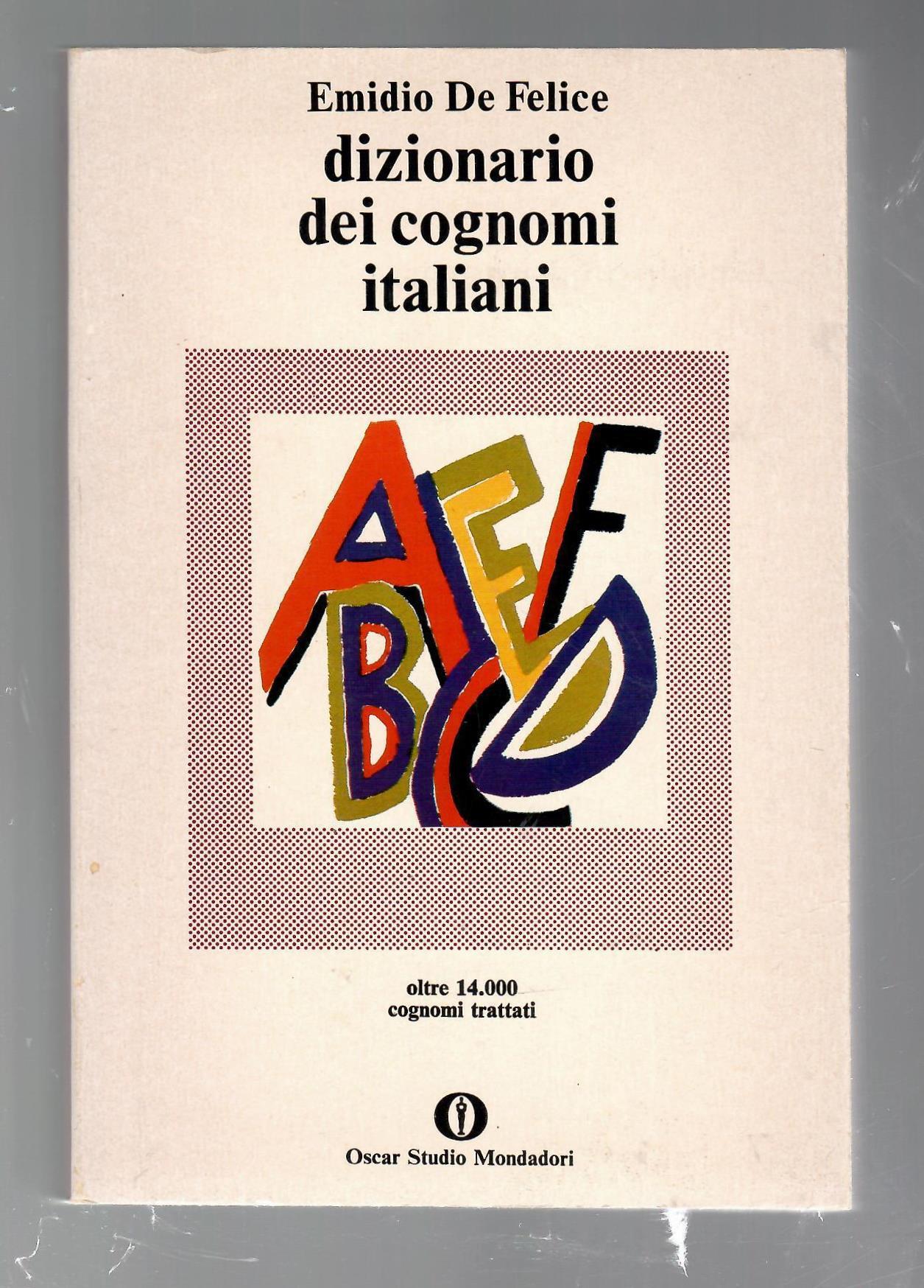 Dizionario dei cognomi italiani