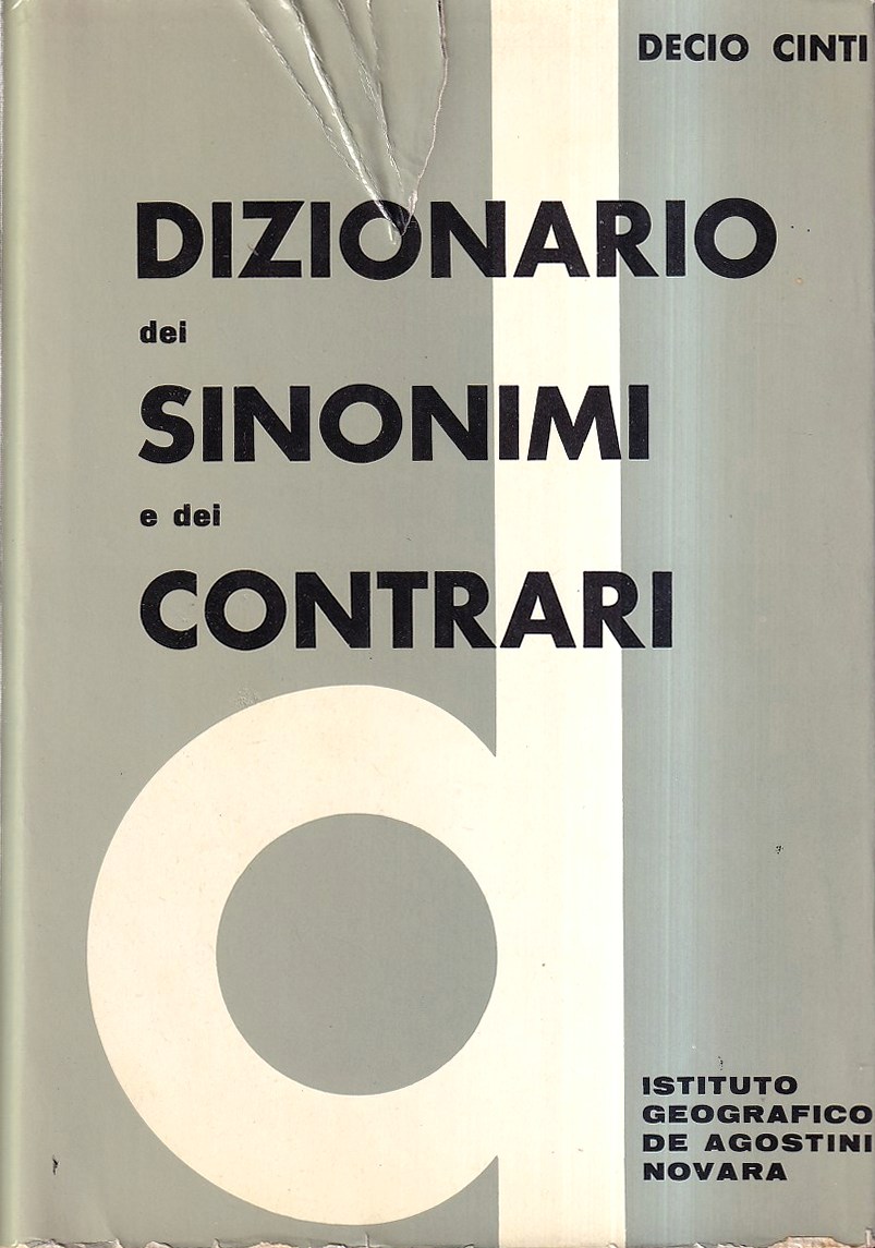 Dizionario dei sinonimi e dei contrari