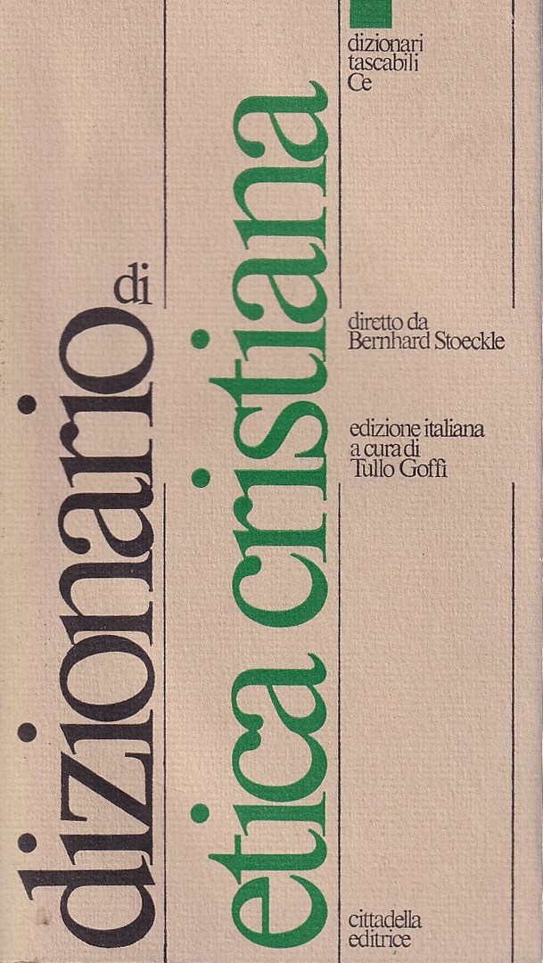 Dizionario di etica cristiana