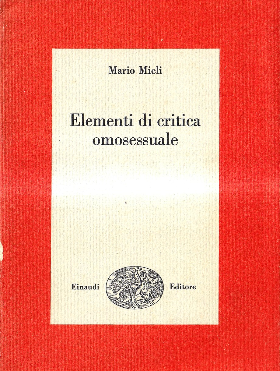 Elementi di critica omosessuale