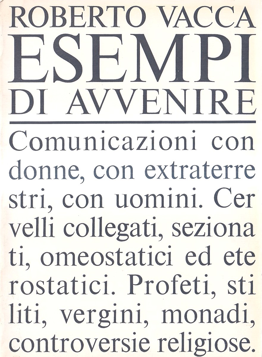 Esempi di avvenire