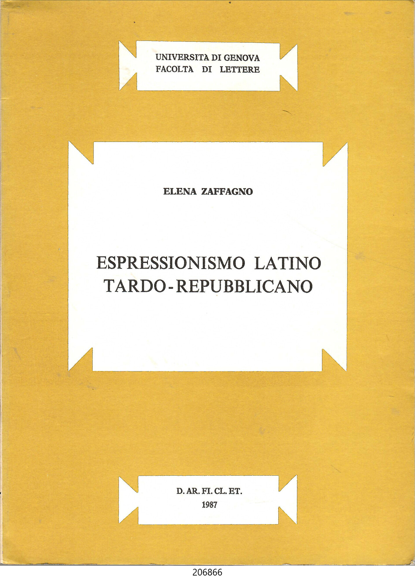 Espressionismo latino tardo-repubblicano