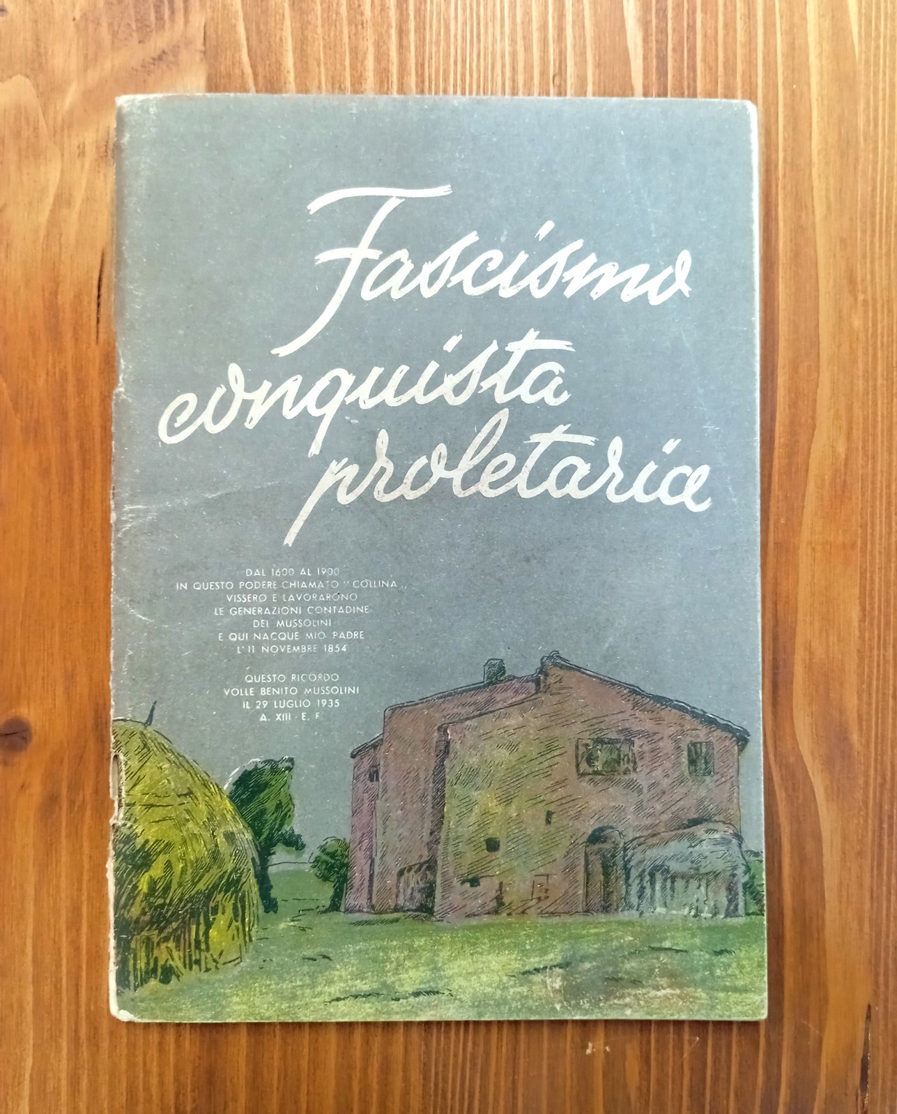 Fascismo conquista proletaria