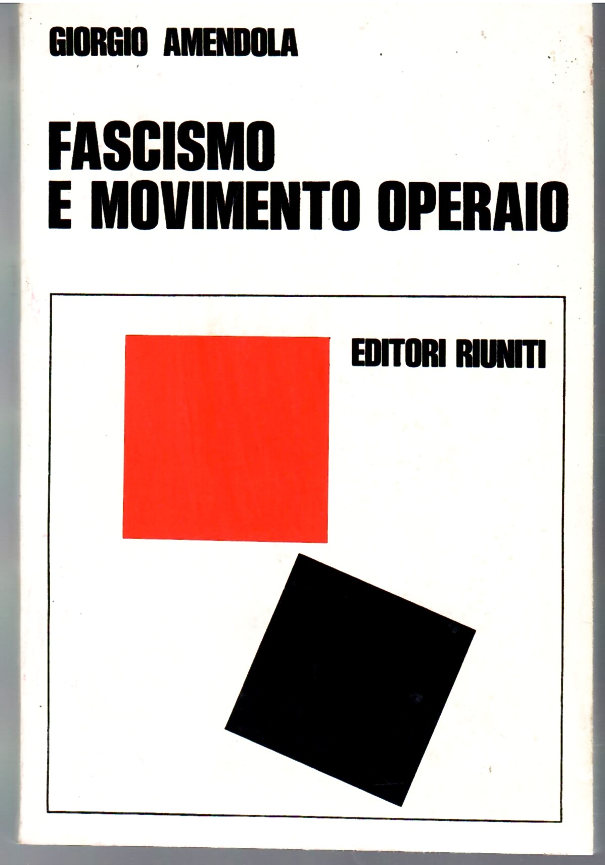 Fascismo e Movimento Operaio