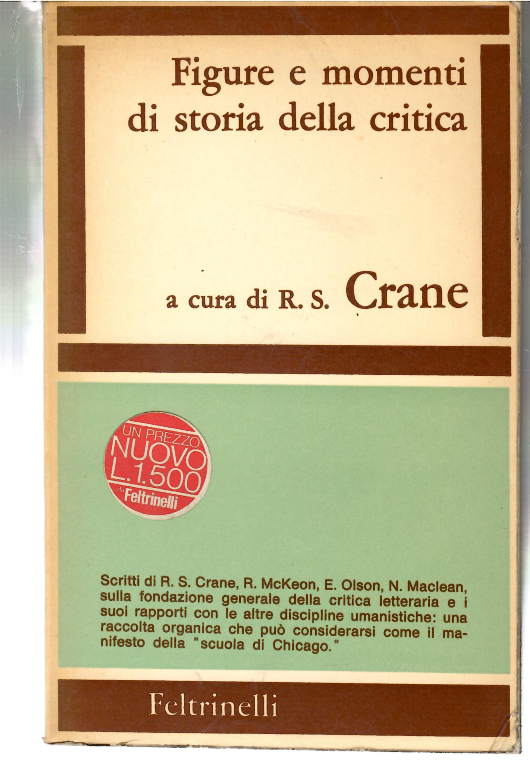 Figure e Momenti Di Storia Della Critica