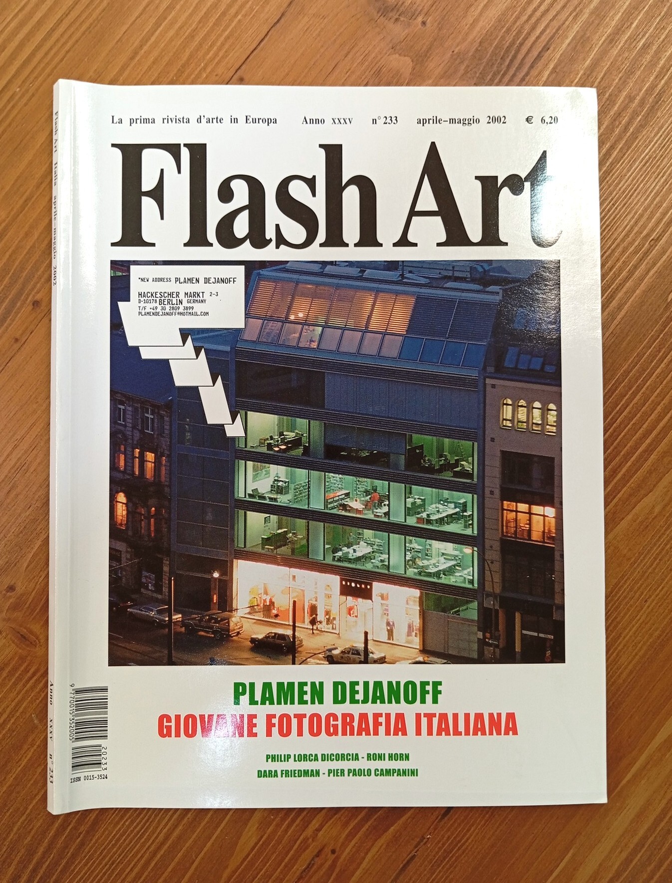 Flash Art - anno XXXV, n. 233, aprile-maggio 2002
